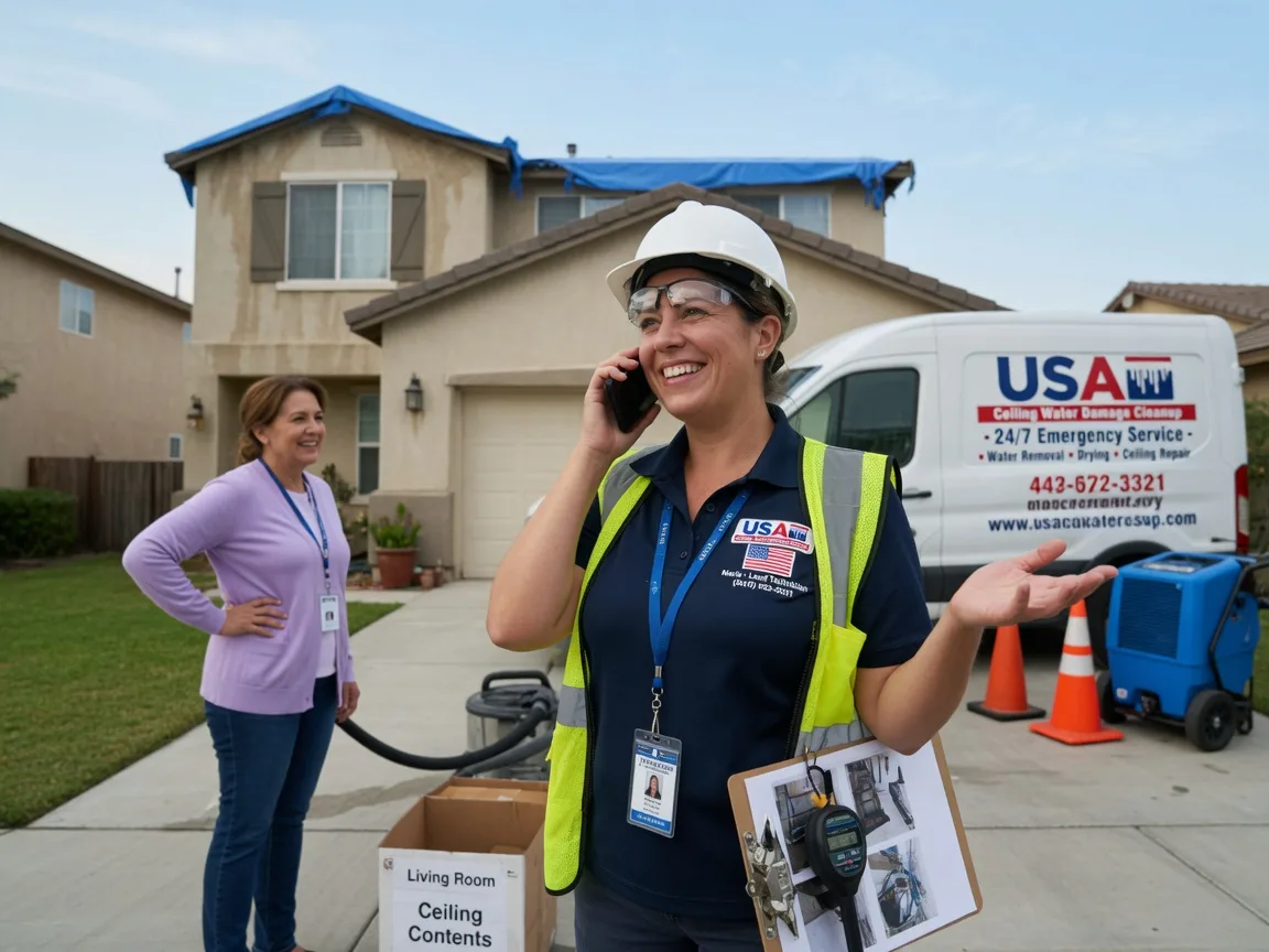 Ceiling Water Damage Restoration New Lisbon, WI FAQs
